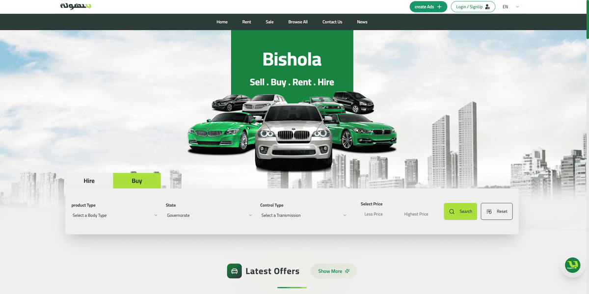 Bishola Car Sharing